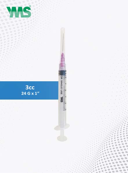 YMS Disposable Syringes 3cc